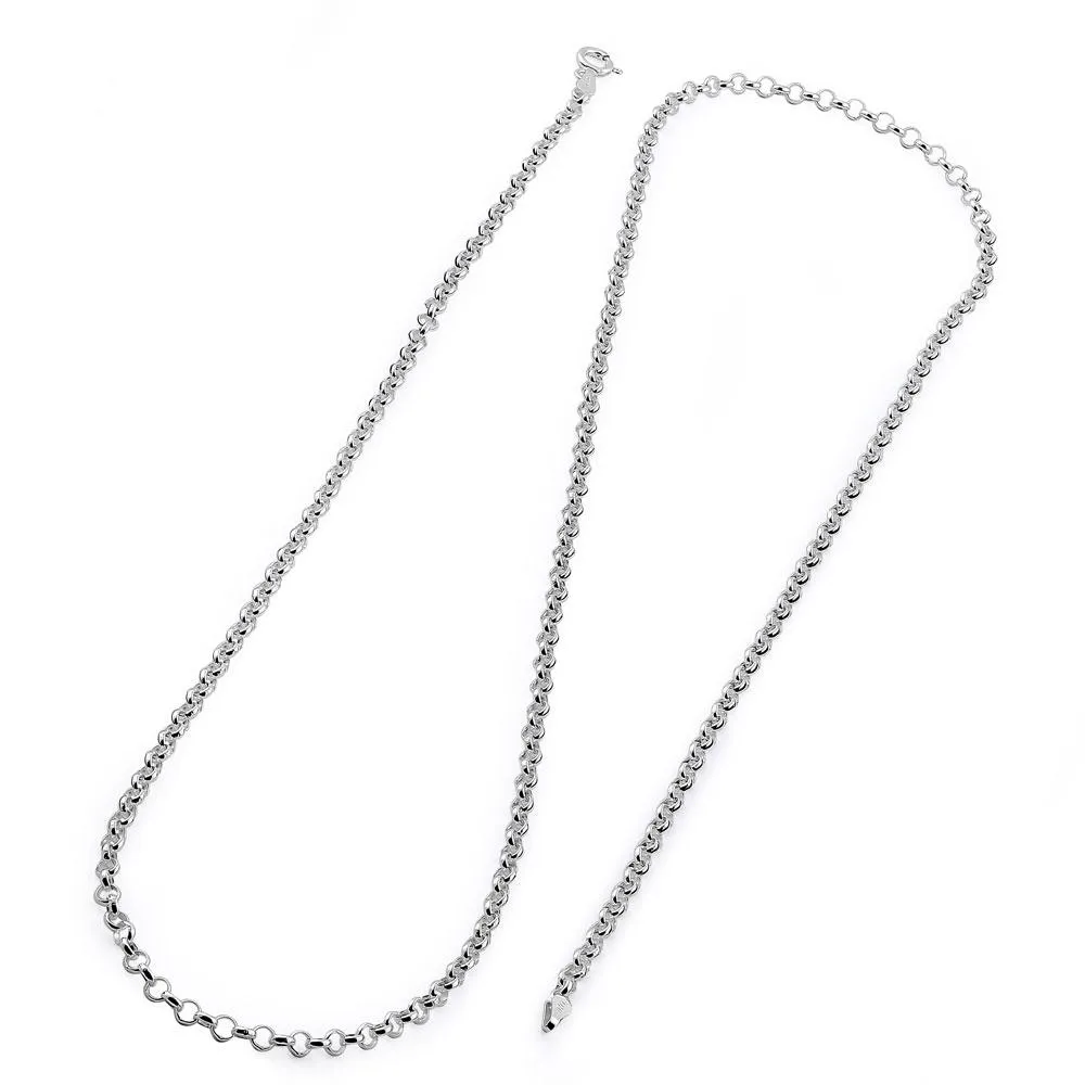 Sterling Silver Rollo Chain 3.0mm