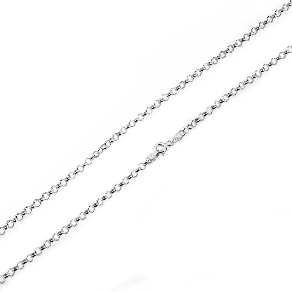 Sterling Silver Rollo Chain 3.0mm
