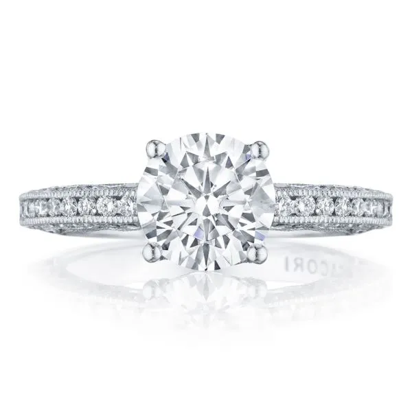 Tacori Pave Diamond Engagement Ring