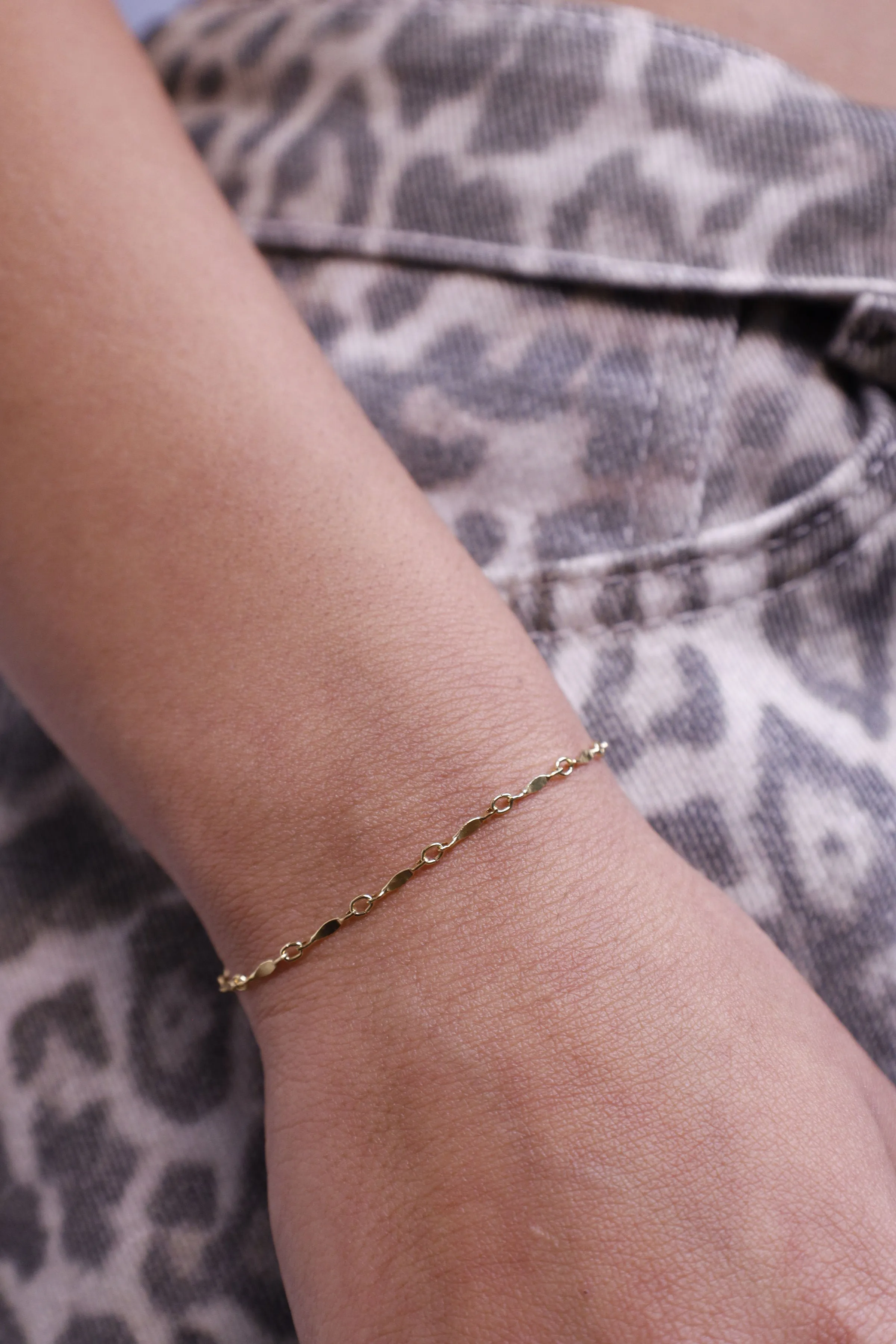 Tess Gold Chain Bracelet