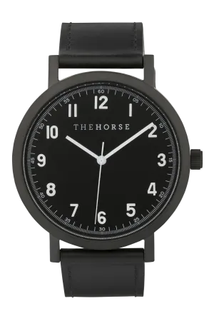 THE HORSE 'ORIGINAL 2.0' WATCH - BLACK/WHITE