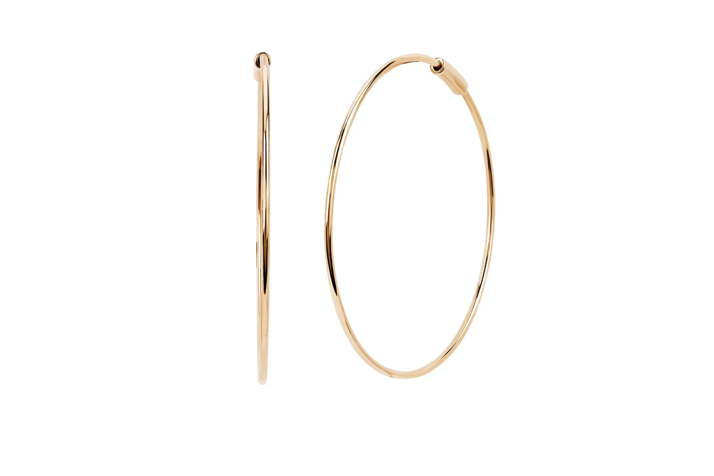 The Perfect Gold Hoop Earrings