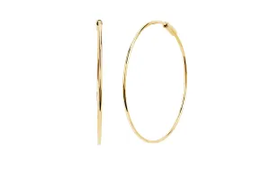The Perfect Gold Hoop Earrings