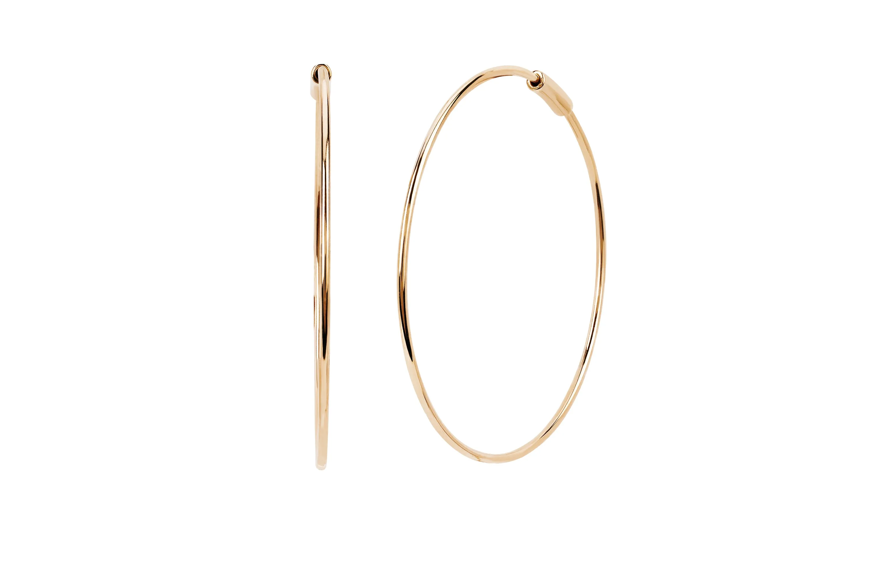 The Perfect Gold Hoop Earrings