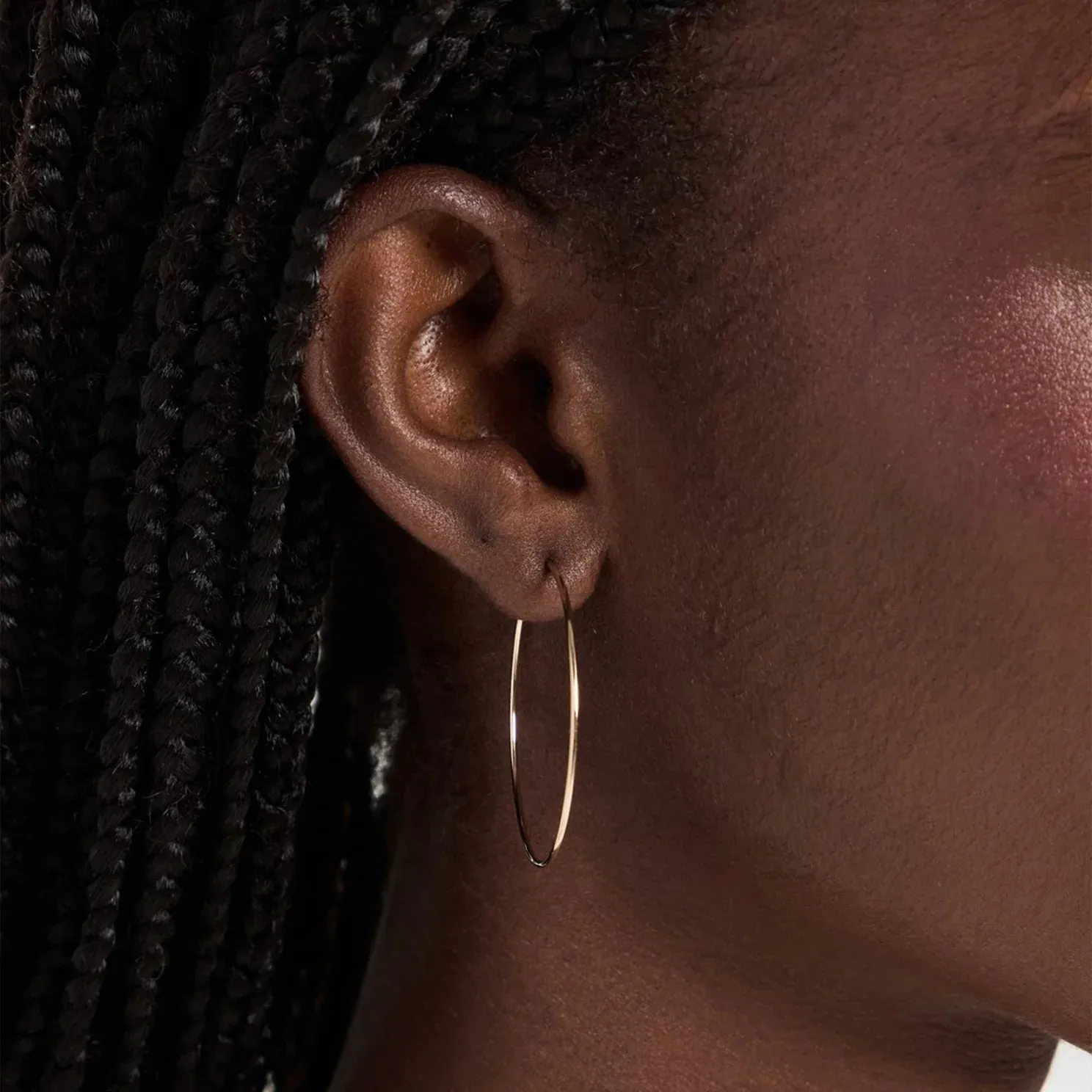 The Perfect Gold Hoop Earrings