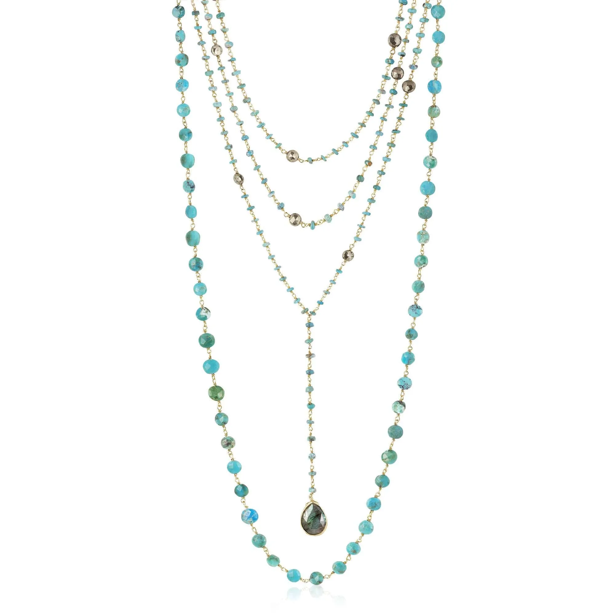 the turquoise long essentials | set of 3