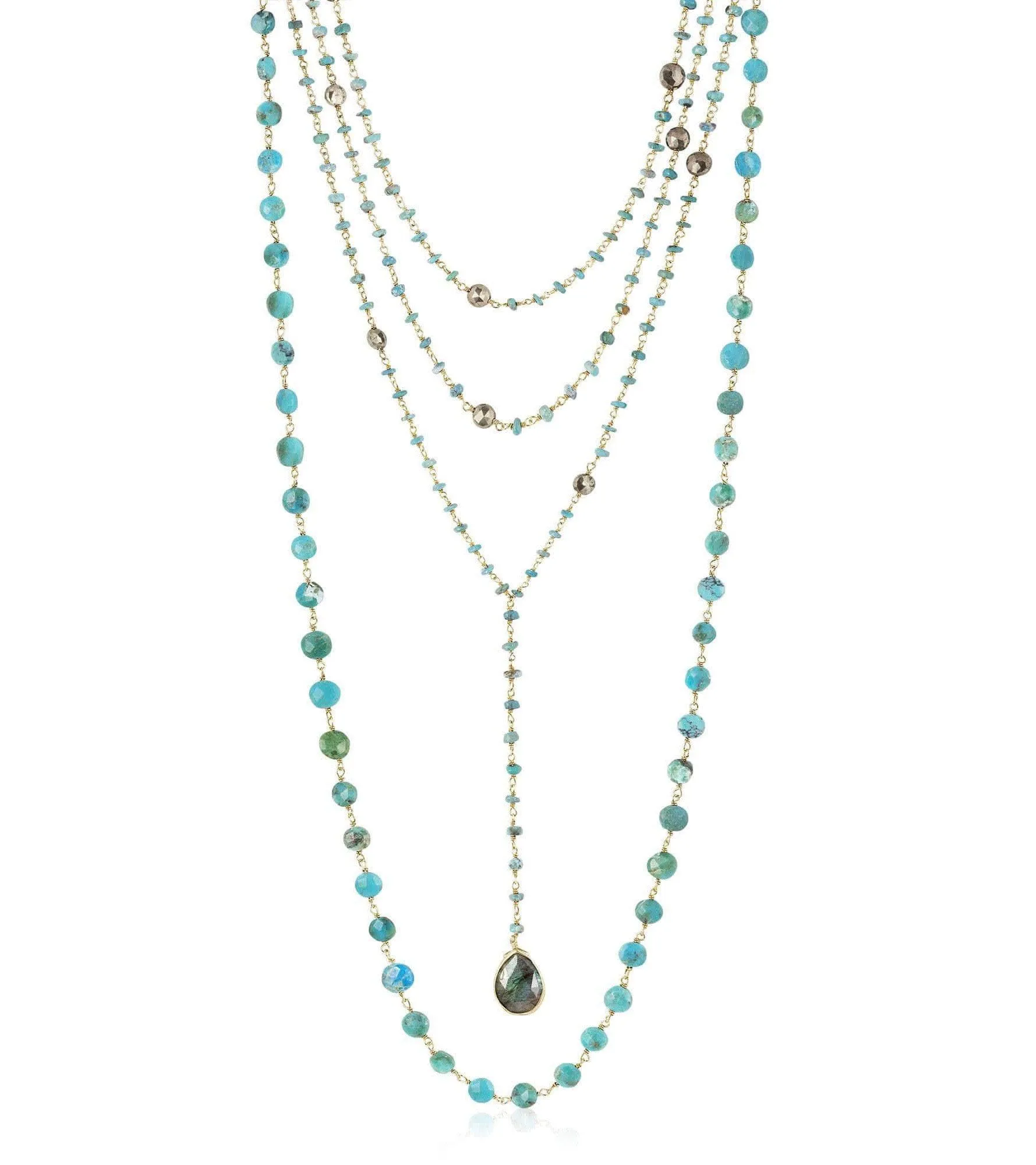 the turquoise long essentials | set of 3