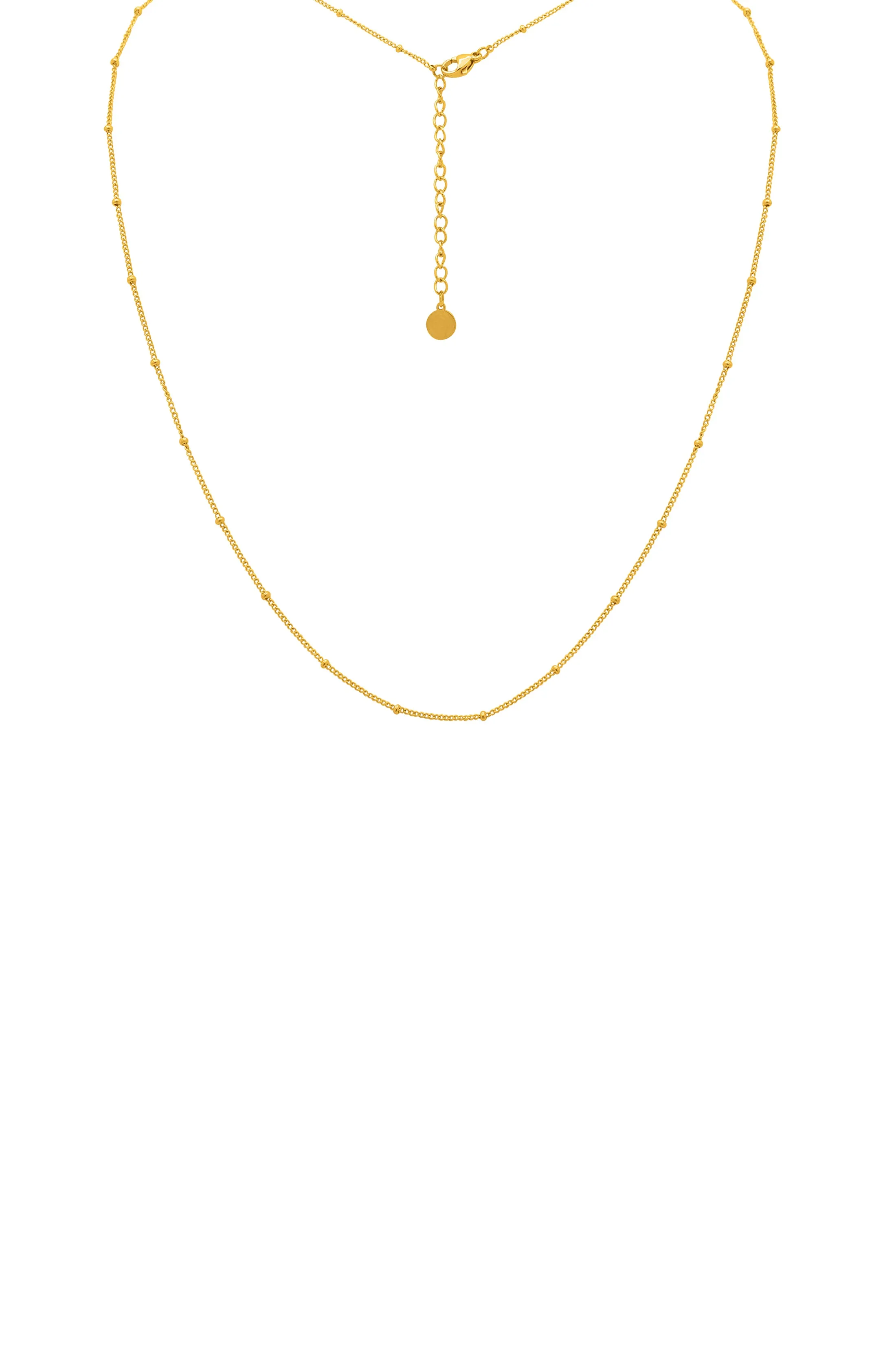 Thin Ball Chain Necklace