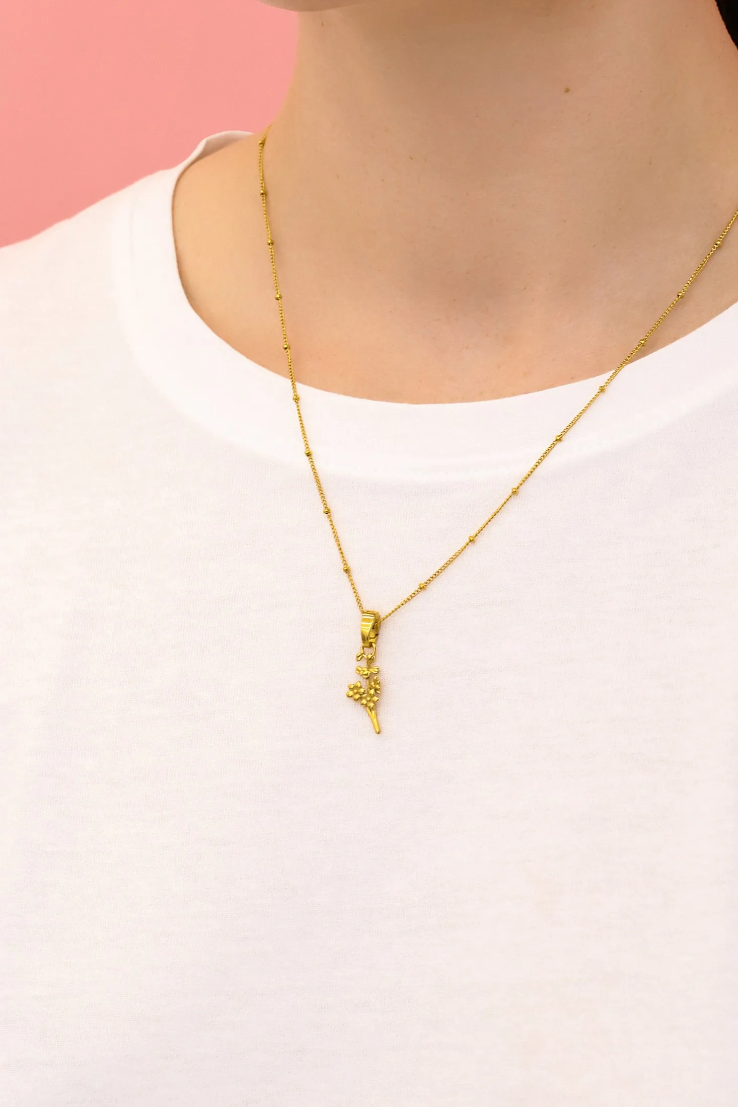 Thin Ball Chain Necklace