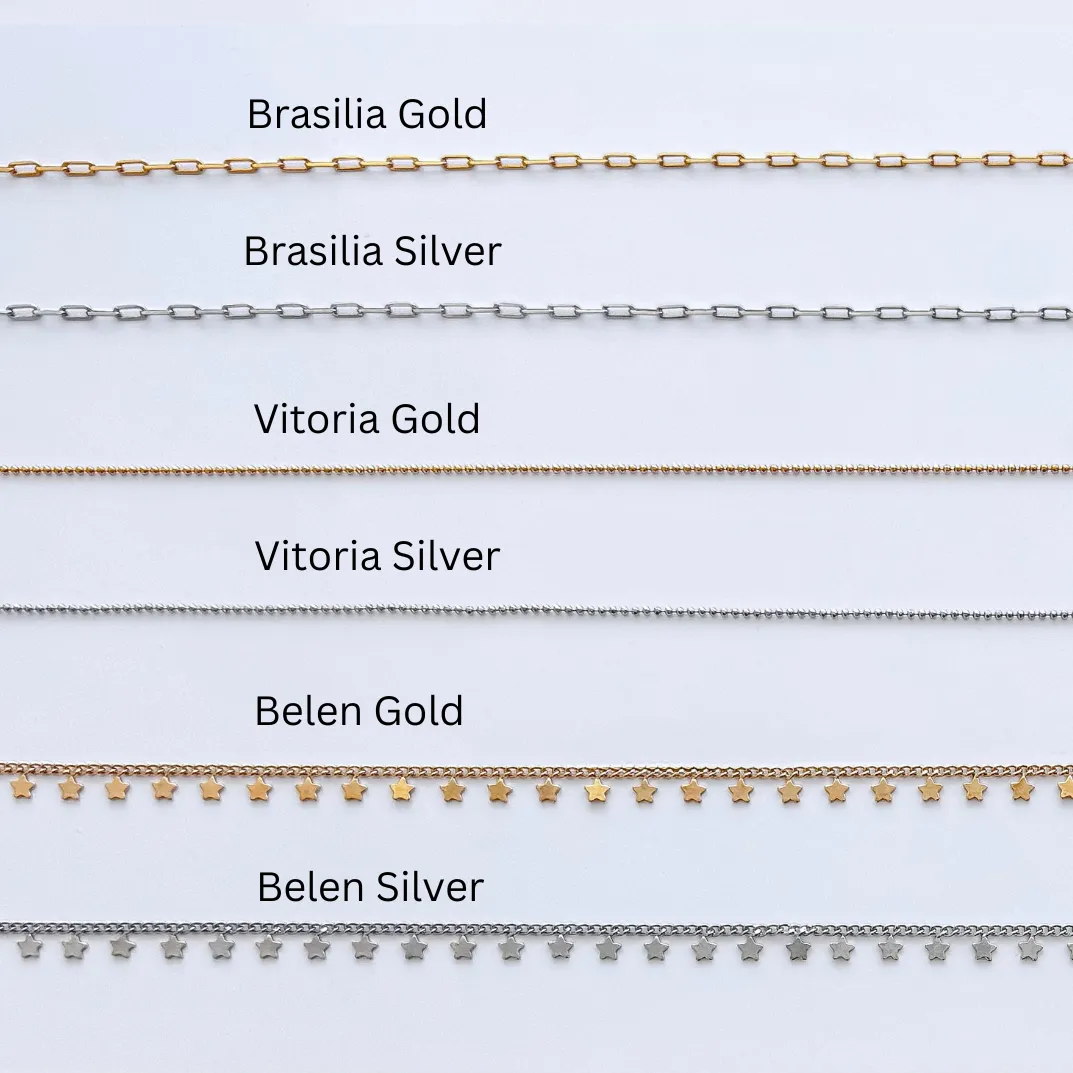 Thin Chain Necklace C