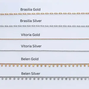 Thin Chain Necklace C