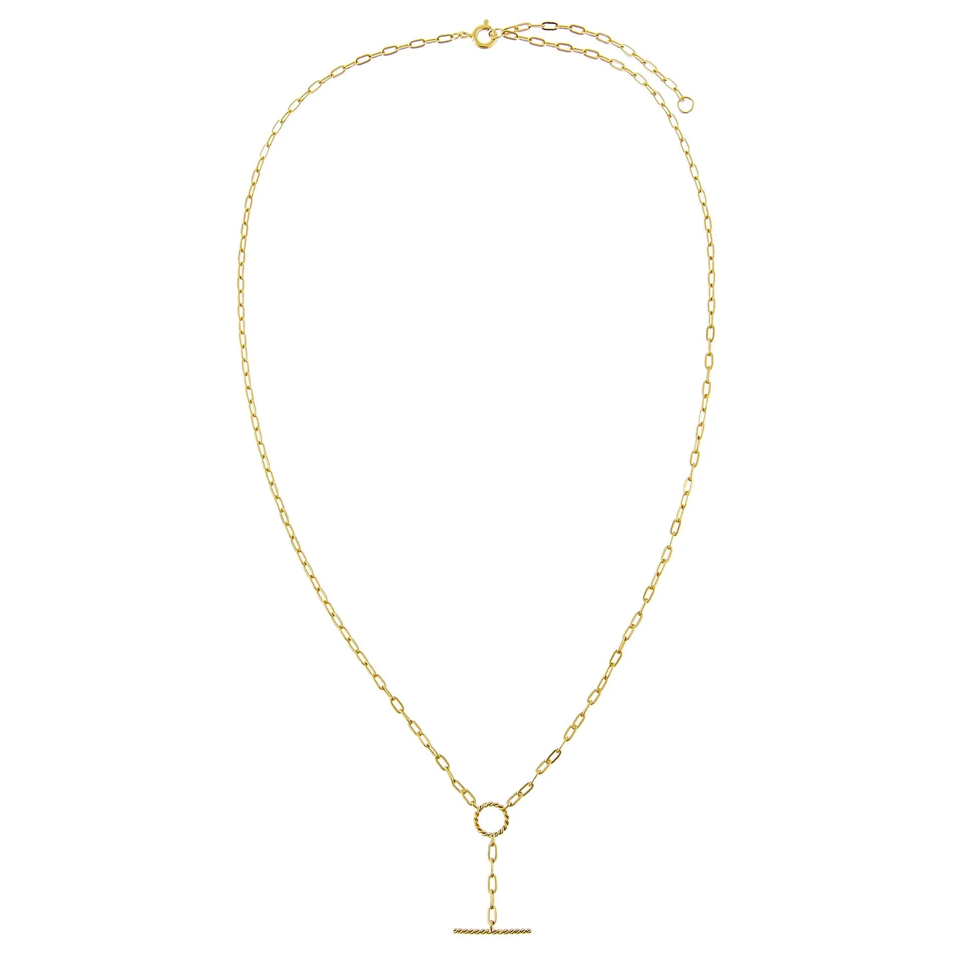 Thin Rope Open Link Lariat
