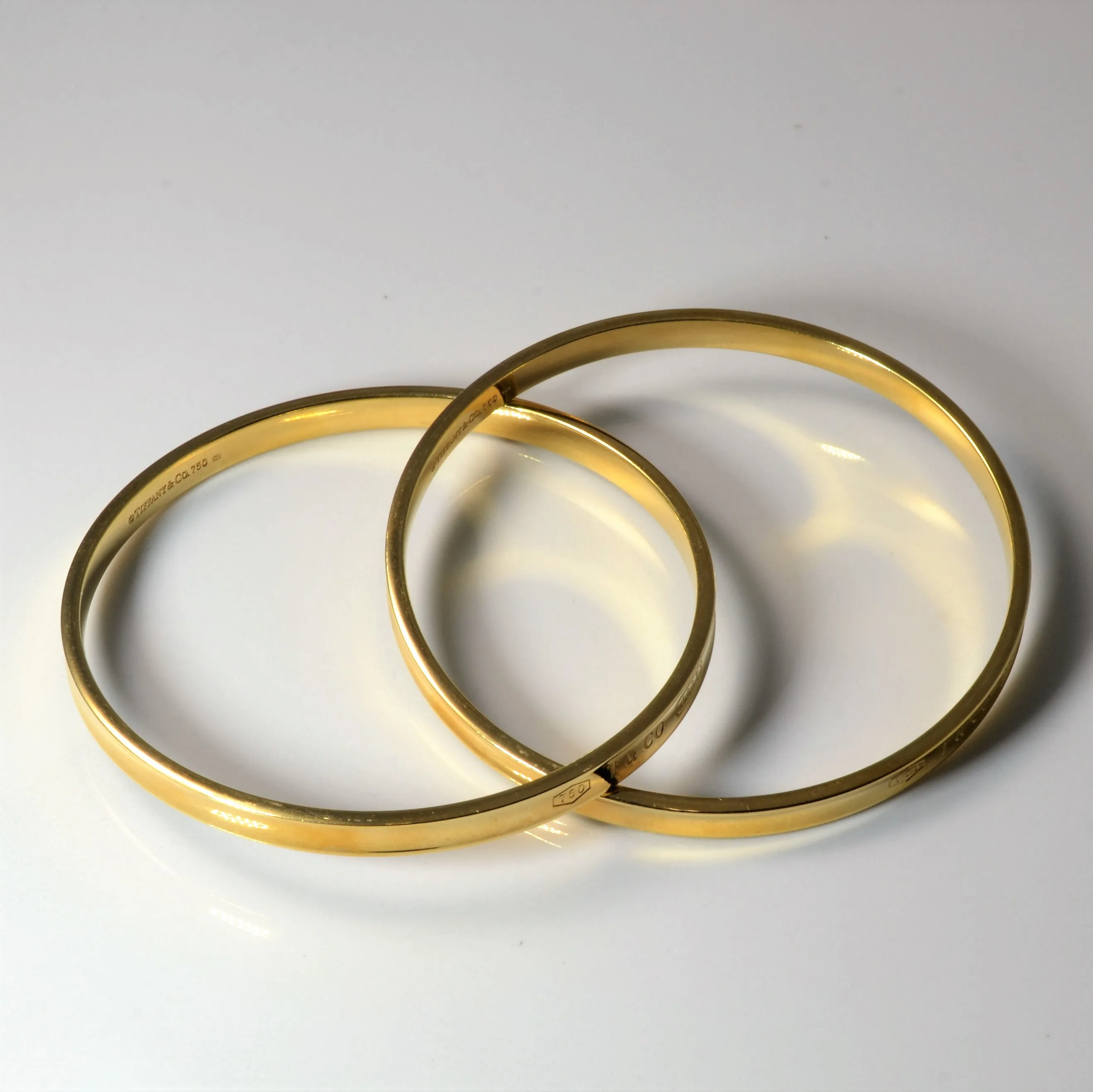 Tiffany & Co.' 1837 Interlocking Circles Bangle Bracelet | 8.5" |