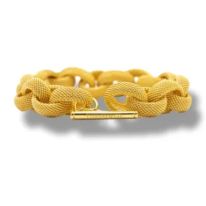 Tiffany & Co. Gold Mesh Bracelet in 18K Yellow Gold