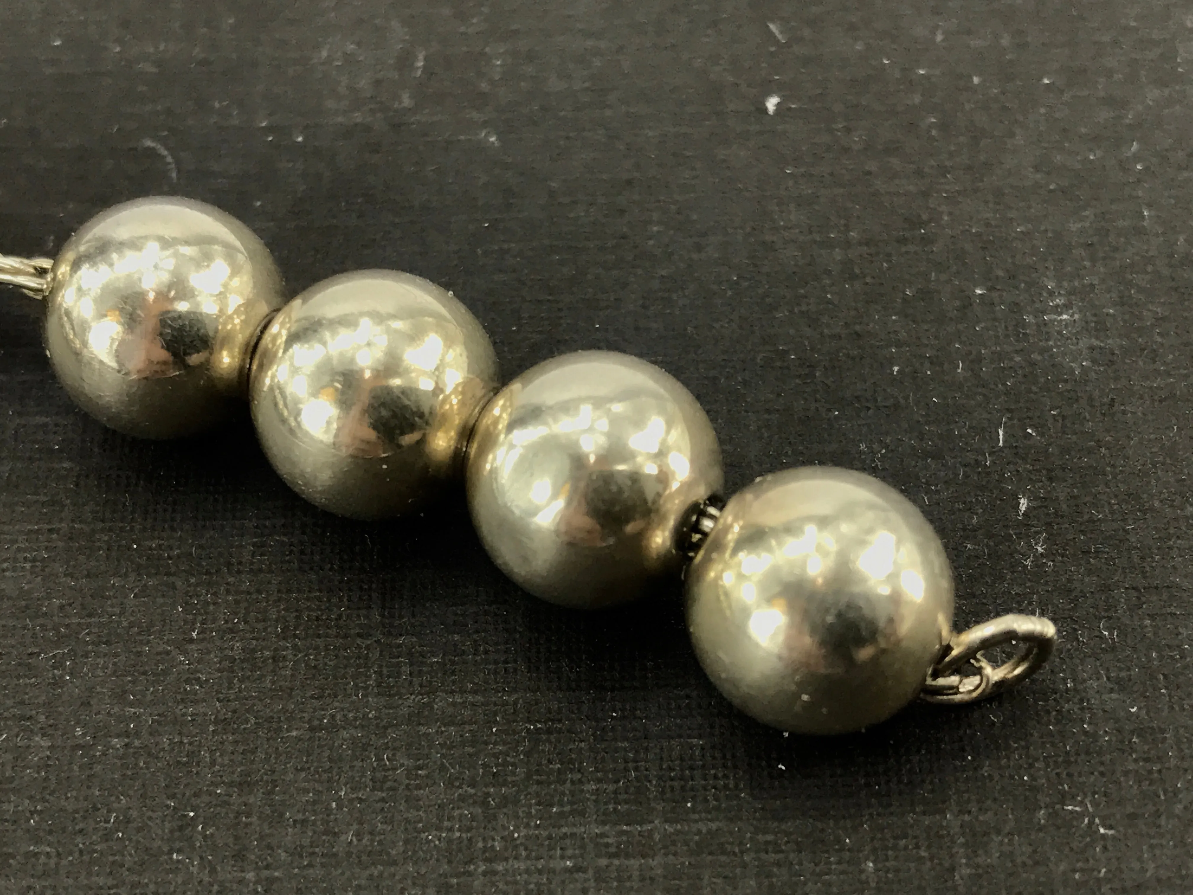 Tiffany & Co Sterling Silver 10mm 7.25" Long Bracelet