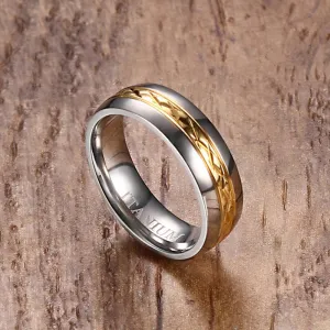 Titanium Wedding Band Ring