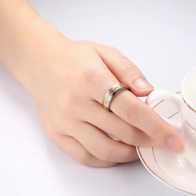 Titanium Wedding Band Ring