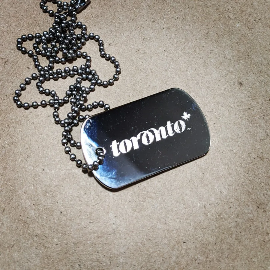 Toronto Tag Necklaces