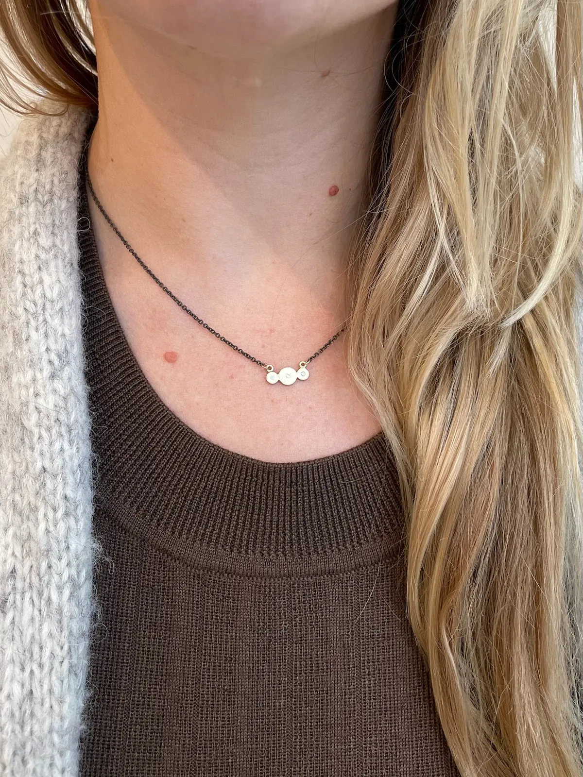 Trio Treasure Coin Necklace