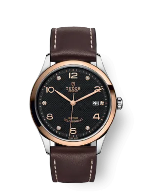 Tudor 1926, Stainless Steel and 18k Rose Gold with Diamond-set, 39mm, Ref# M91551-0008