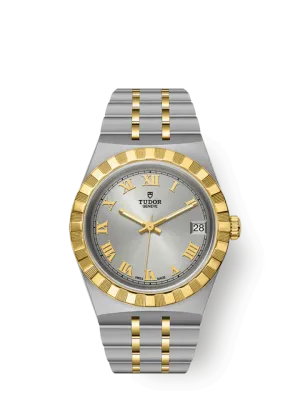 Tudor Royal, Stainless Steel and 18k Yellow Gold, 34mm, Ref# M28403-0001