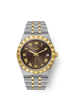 Tudor Royal, Stainless Steel and 18k Yellow Gold, 34mm, Ref# M28403-0008