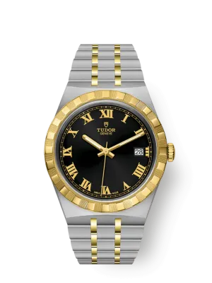 Tudor Royal, Stainless Steel and 18k Yellow Gold, 38mm, Ref# M28503-0006