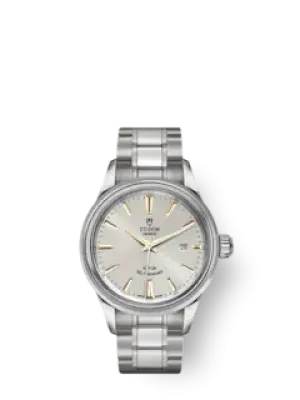 Tudor Style, Stainless Steel, 28mm, Ref# M12100-0017