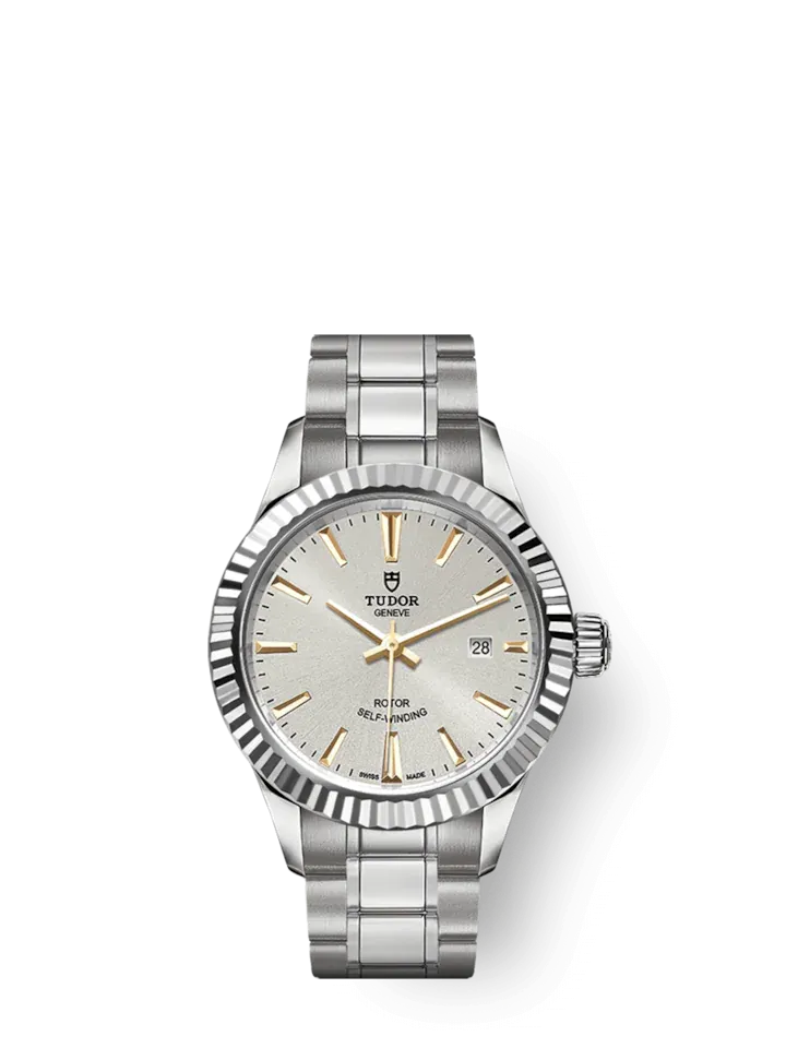 Tudor Style, Stainless Steel, 28mm, Ref# M12110-0005
