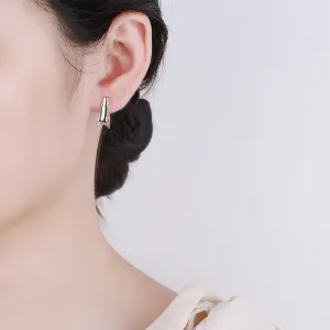 TwistJ Geometric Hoop Earrings
