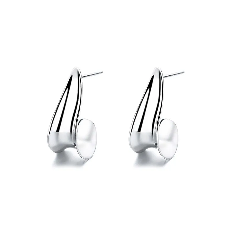TwistJ Geometric Hoop Earrings