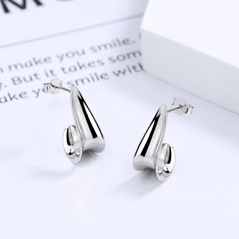 TwistJ Geometric Hoop Earrings
