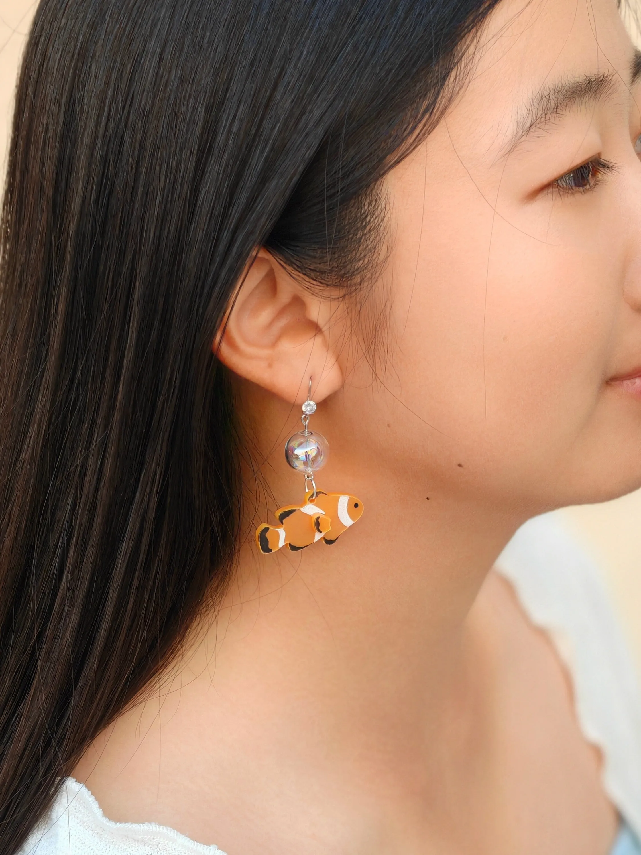 Under The Sea Mismatch Fish Earrings