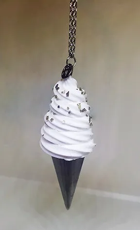 VANILLA ICE CREAM CHROME CONE ACCESSORY