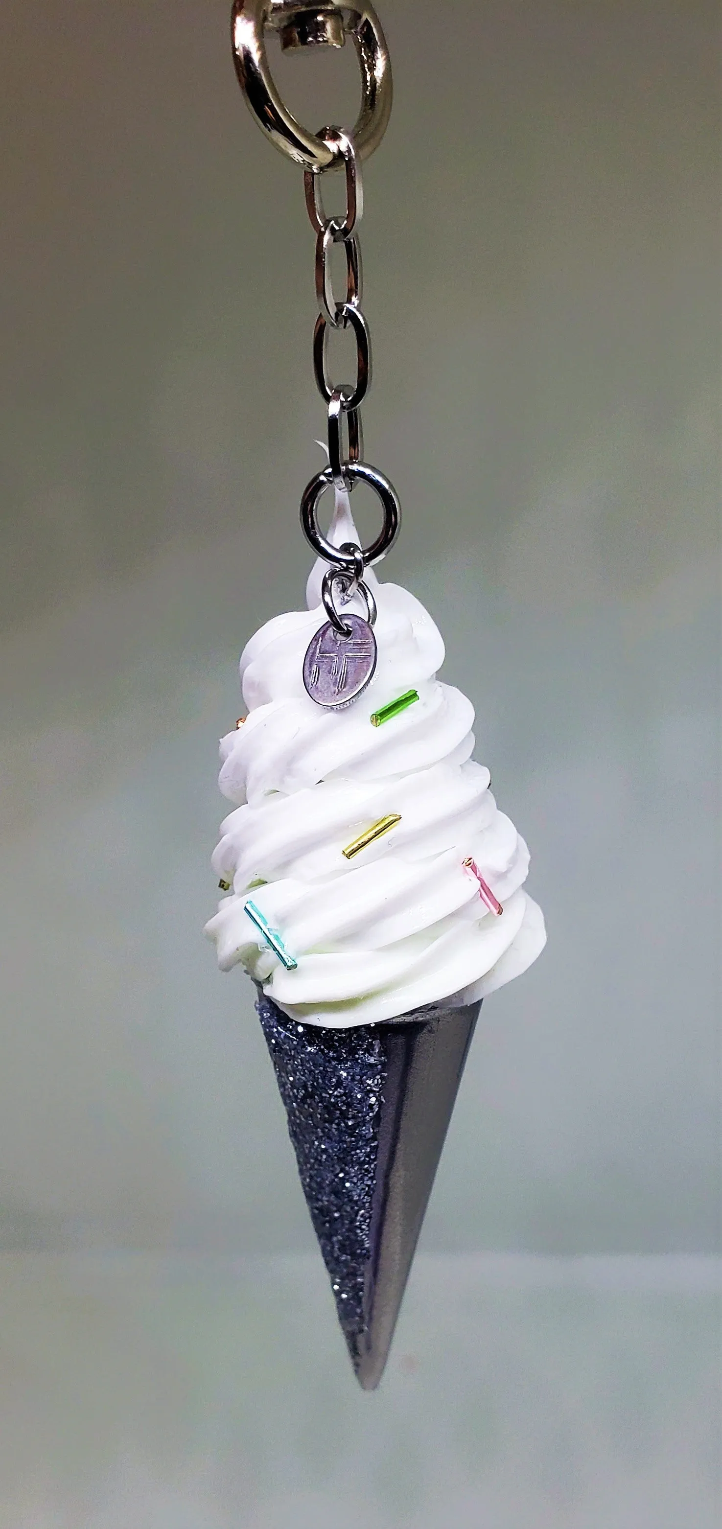 VANILLA ICE CREAM CHROME CONE ACCESSORY