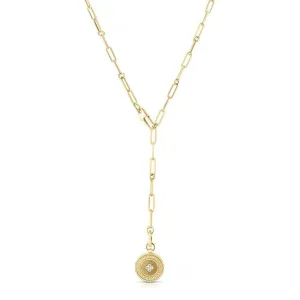 VENETIAN PRINCESS PENDANT NECKLACE IN 18KT YELLOW GOLD