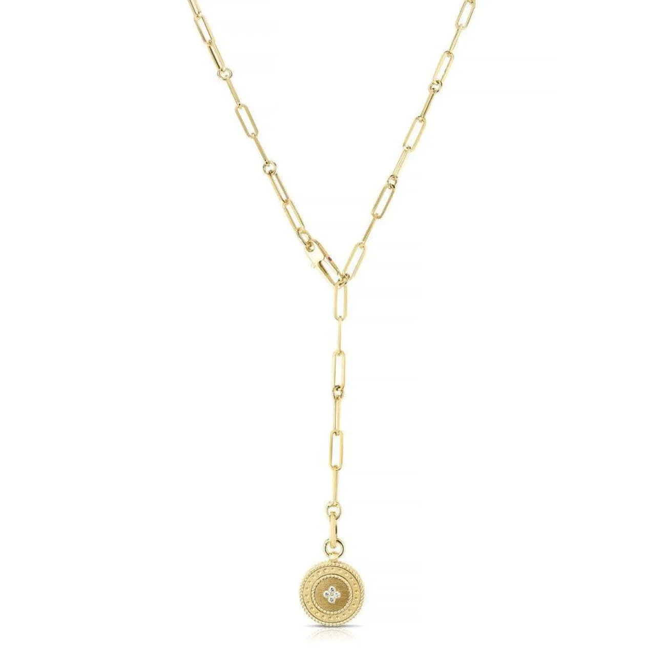 VENETIAN PRINCESS PENDANT NECKLACE IN 18KT YELLOW GOLD