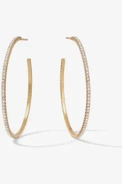 Windsor Hoop- Pink Champagne