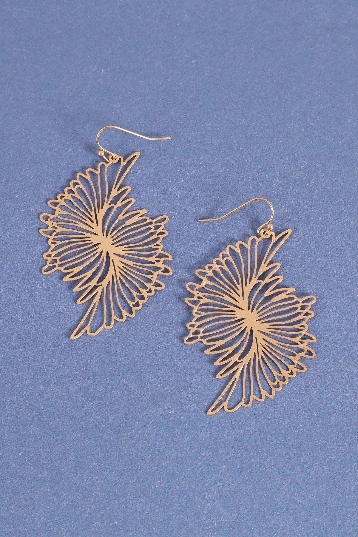 WING FILIGREE HOOK EARRINGS