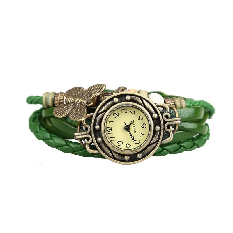 Women's Retro Style Multi-Layer Bracelet Watch