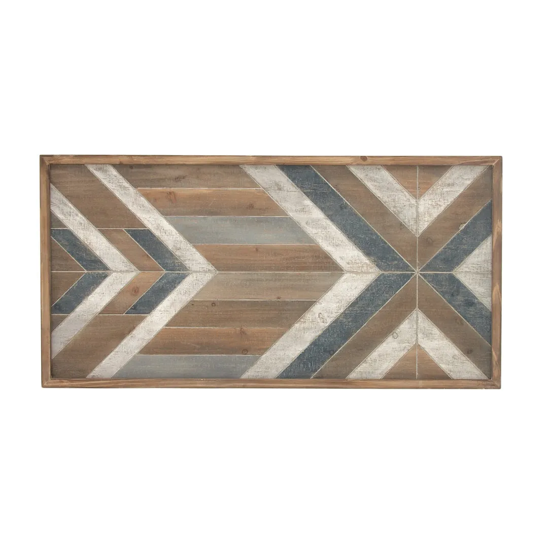 Wooden Handmade Southwestern Geometric Home Wall Decor Union Rustic