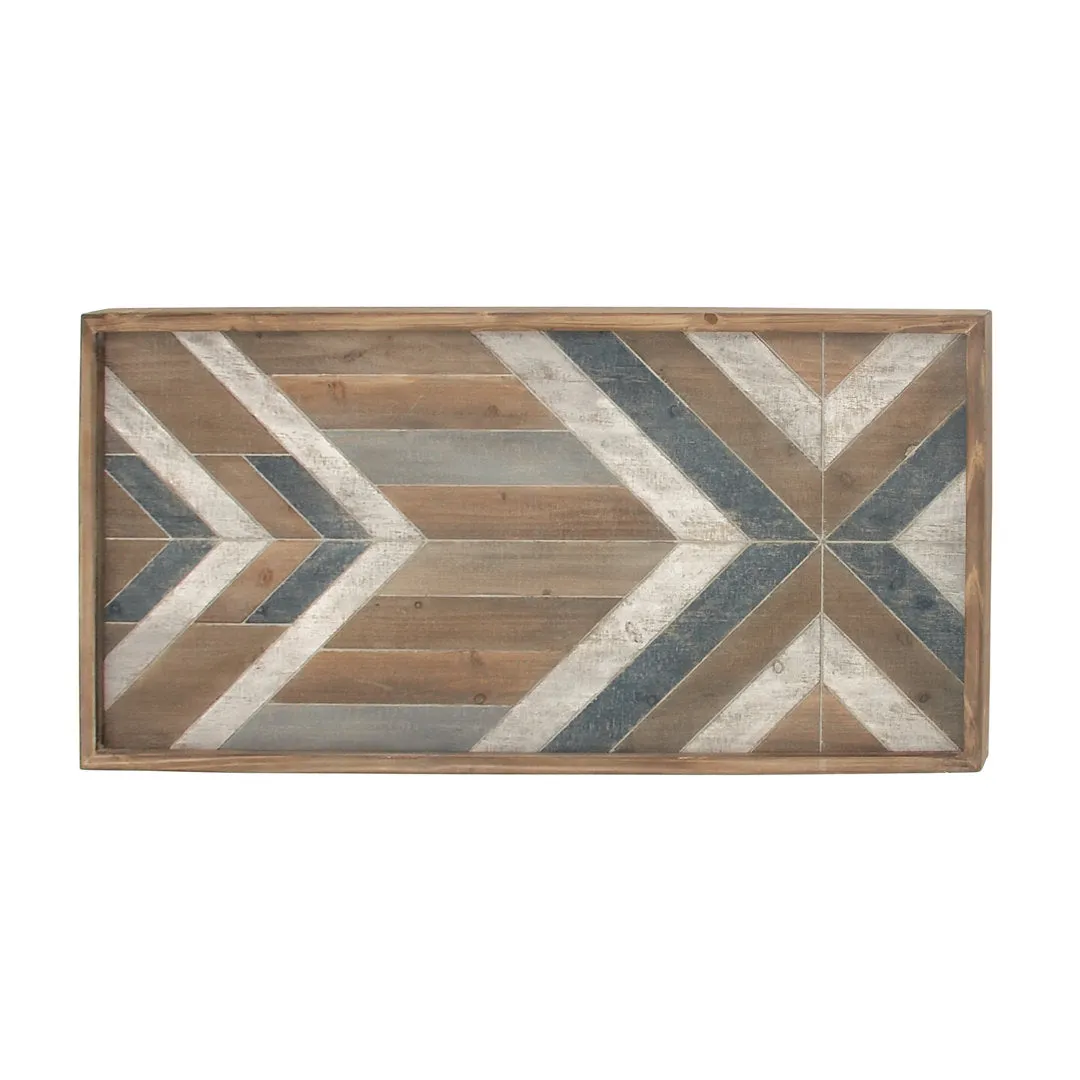 Wooden Handmade Southwestern Geometric Home Wall Decor Union Rustic