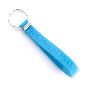 Wristband Debossed Key Chain