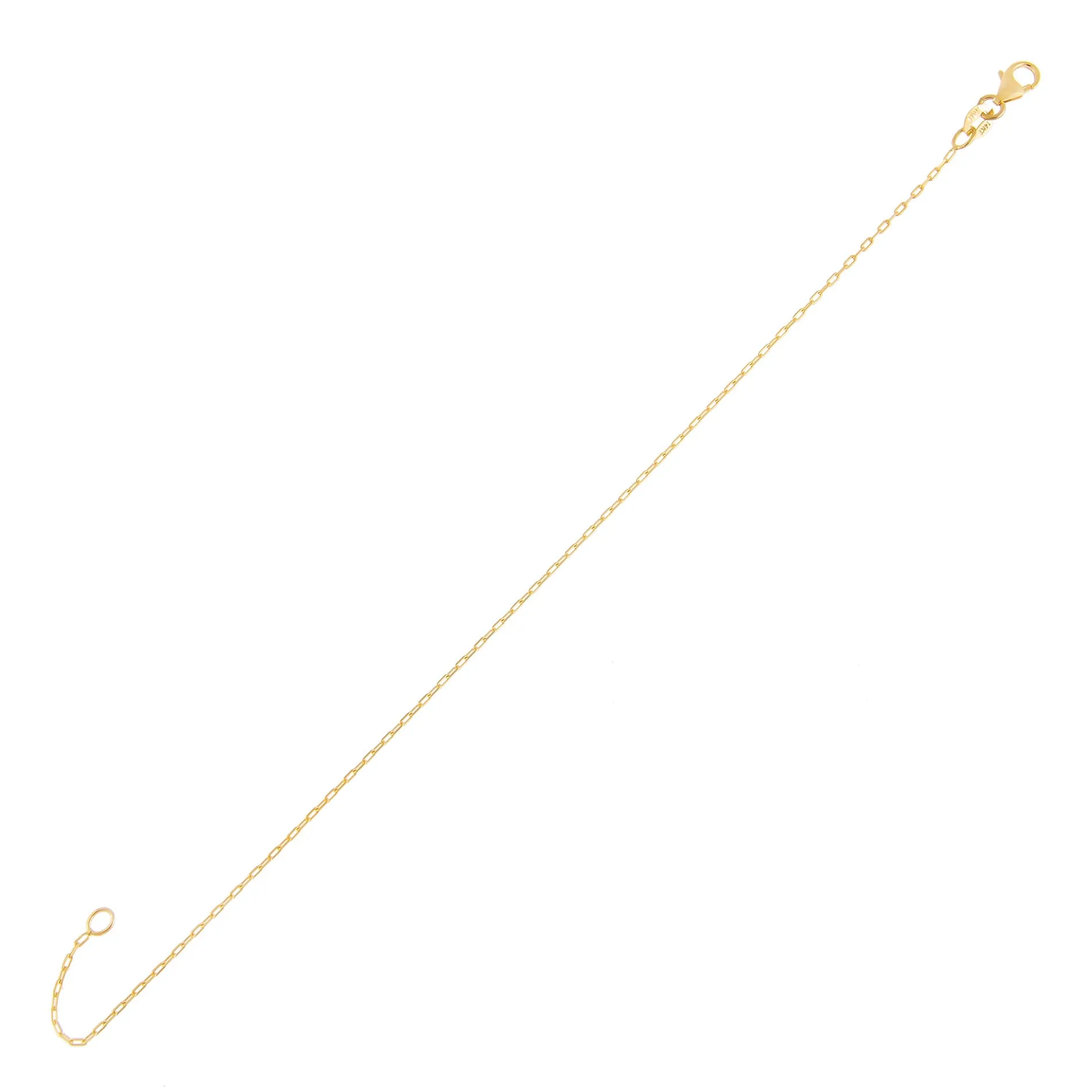 XS Link Chain Bracelet 14K