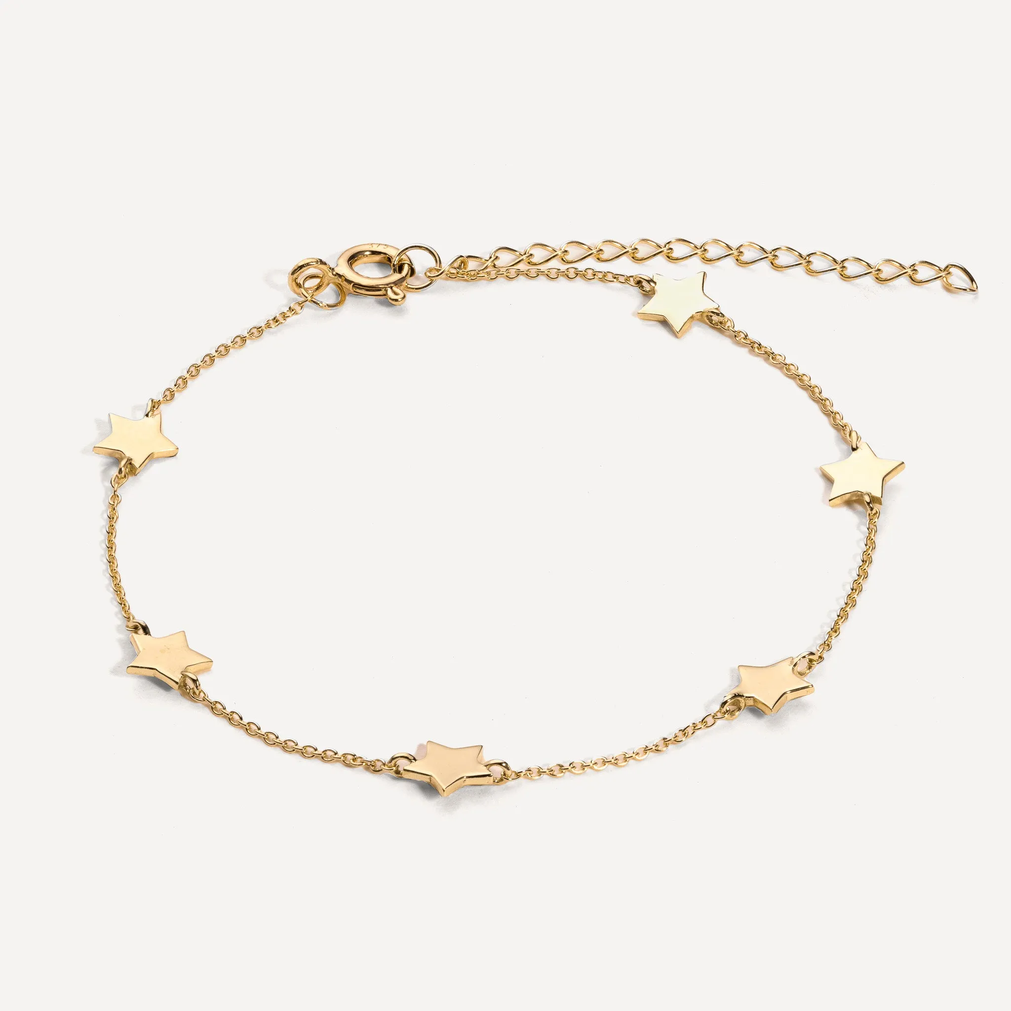 You Are My Shining Star Bracelet in 9ct gold