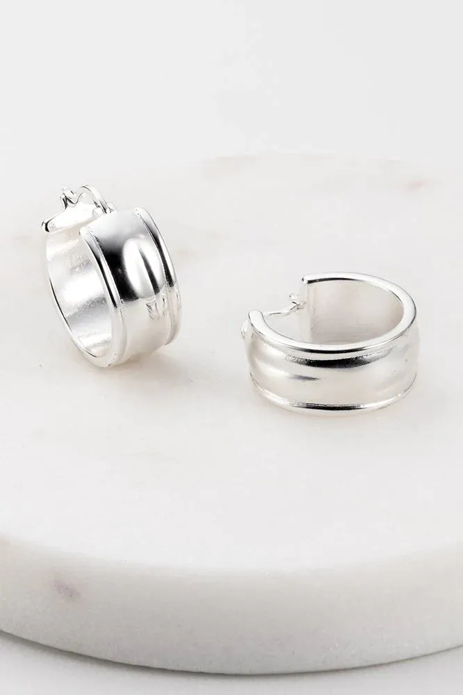 Zafino Ally Hoop - Silver
