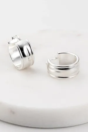Zafino Ally Hoop - Silver
